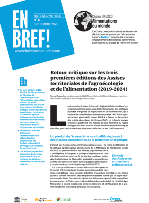 illustration Retour critique sur les trois premières éditions des Assises territoriales de l’agroécologie et de l’alimentation (2019-2024)