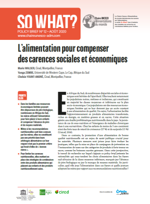 illustration So what : L’alimentation pour compenser des carences sociales et économiques 