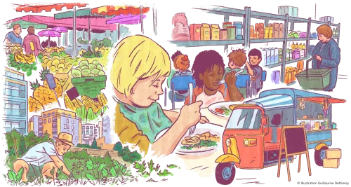 Systèmes alimentaires urbains